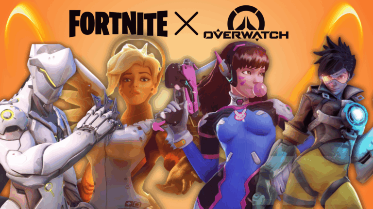 Fortnite x Overwatch skins: Tracer, Genji, Mercy und D.Va
