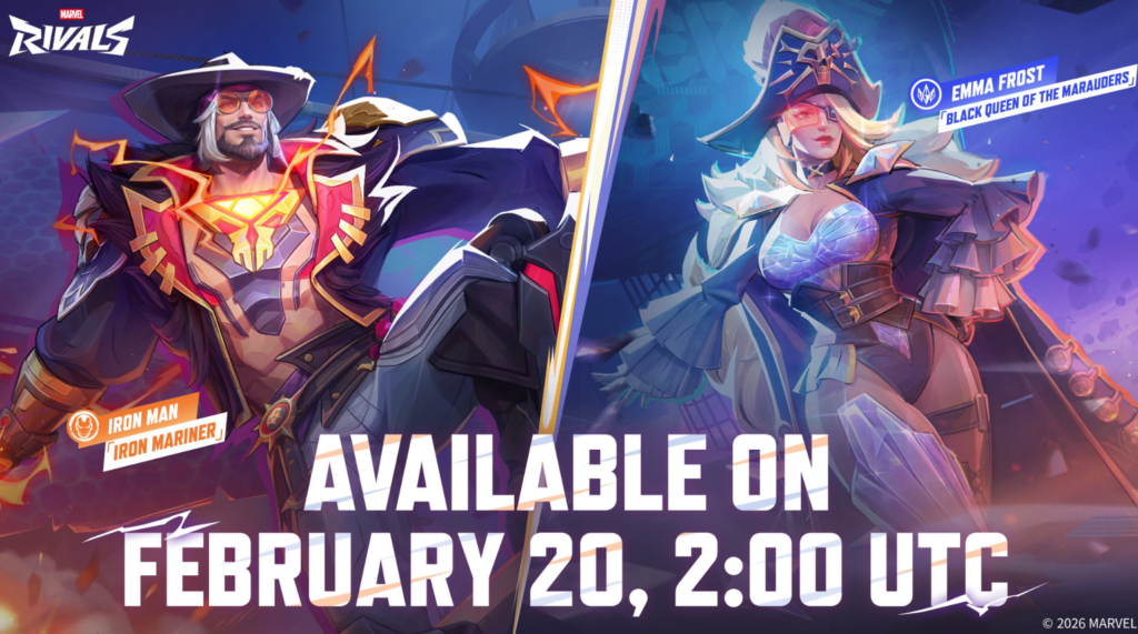 Marvel Rivals: Neue Skins für Emma Frost und Iron Man