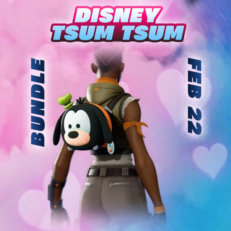 Fortnite Disney Tsum Tsum Backbling