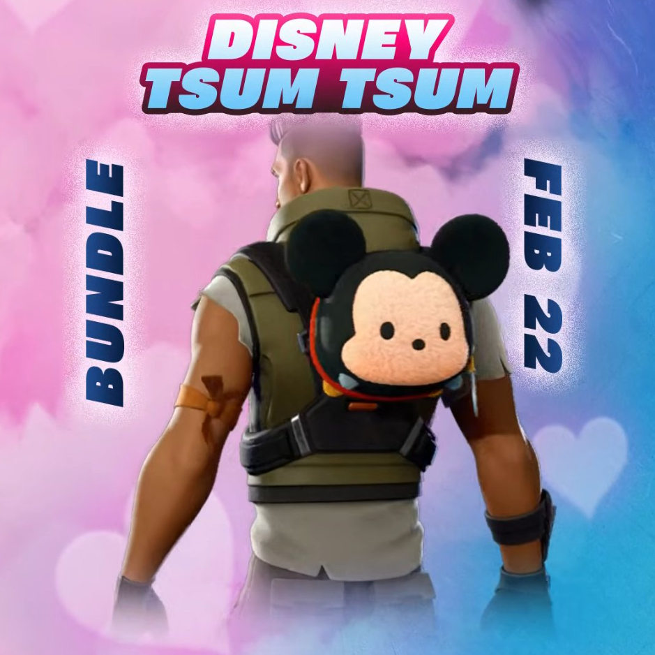 Fortnite Disney Tsum Tsum Backbling