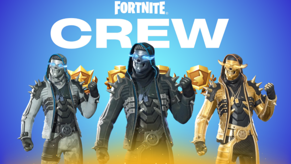 Skull Raider Skin: Fortnite Crew Pack März 2026