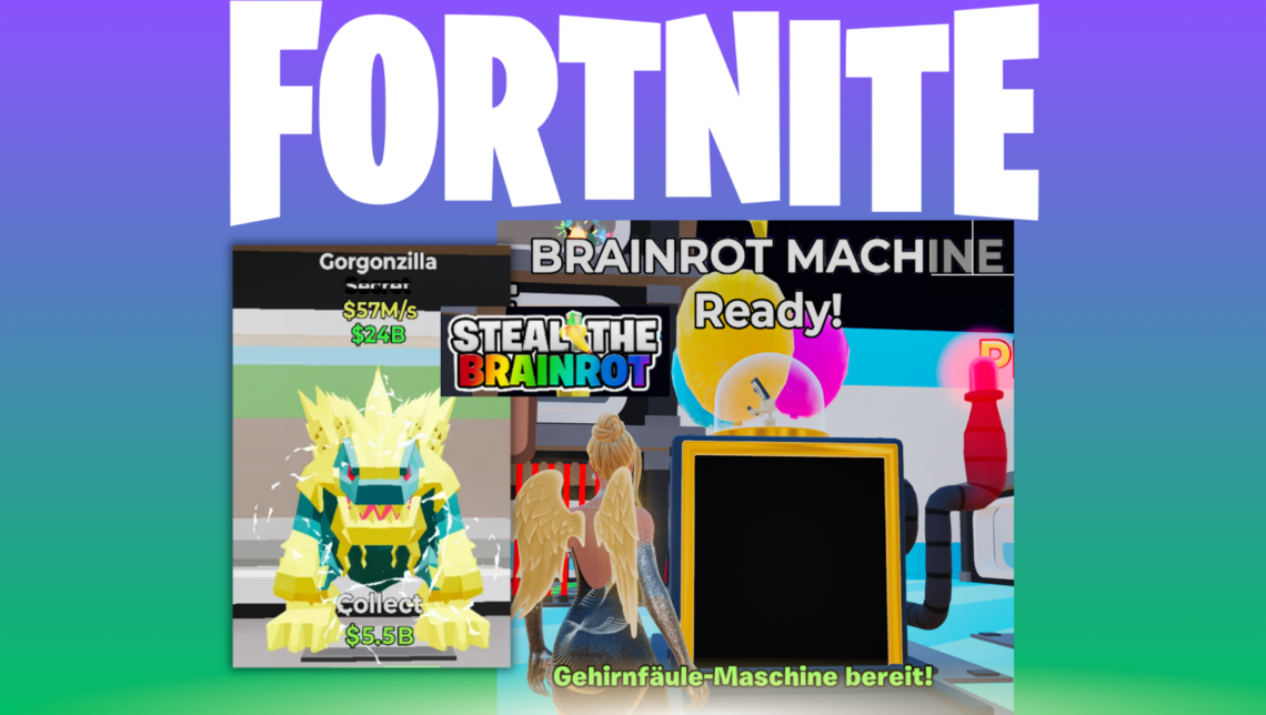 Fortnite Steal the Brainrot Maschine Guide