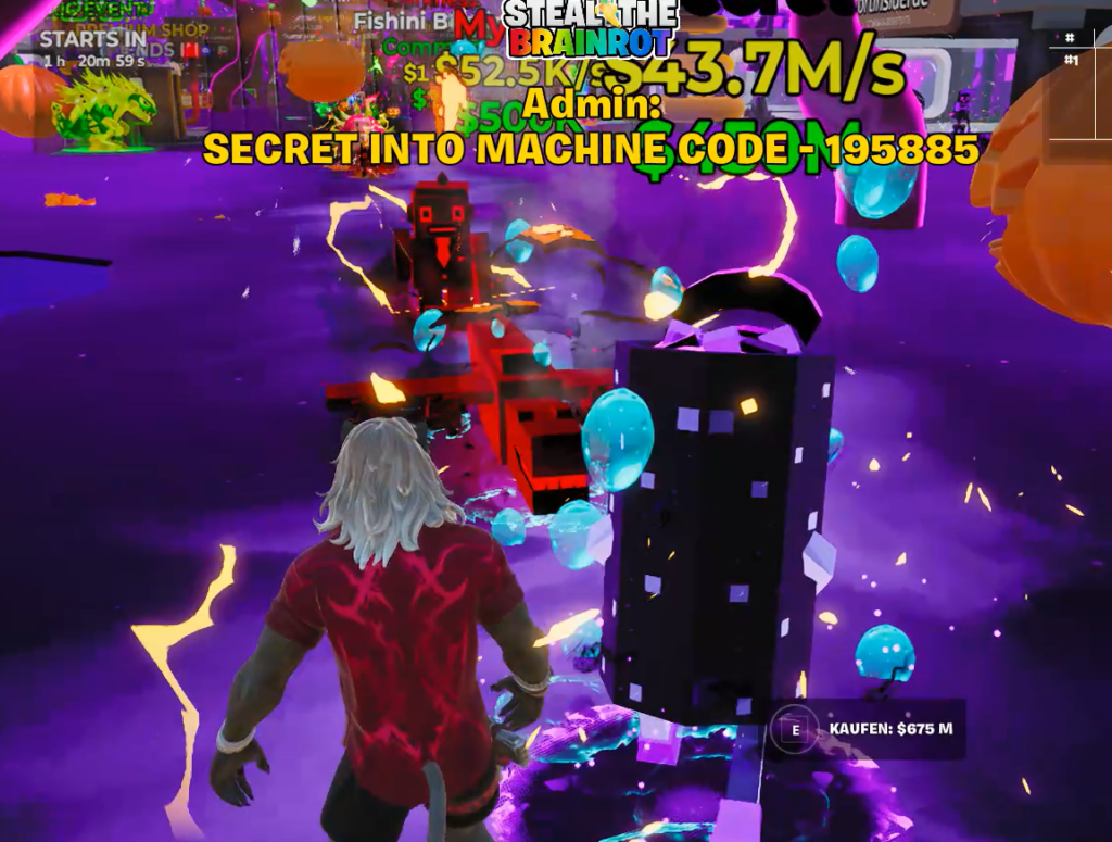 Fortnite Steal the Brainrot Codes (März 2026)