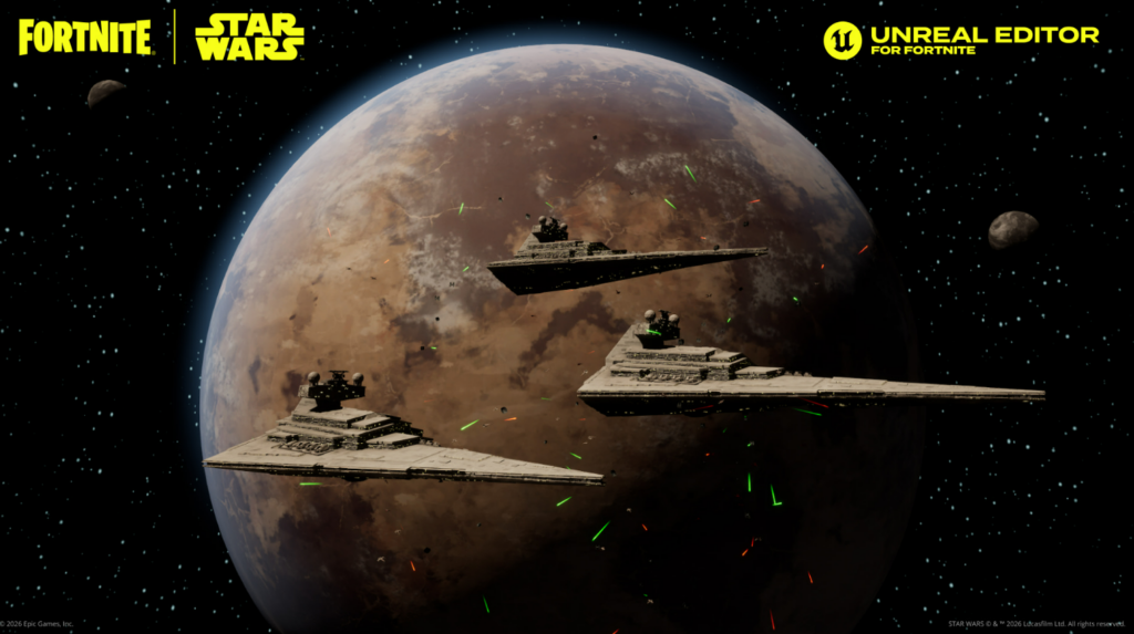 Star Wars X Fortnite UEFN