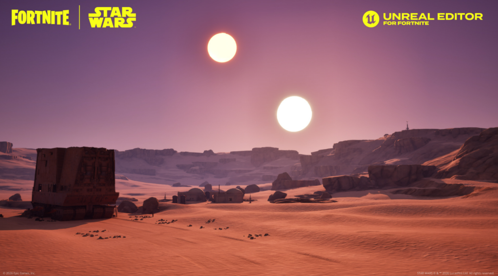 Star Wars X Fortnite UEFN