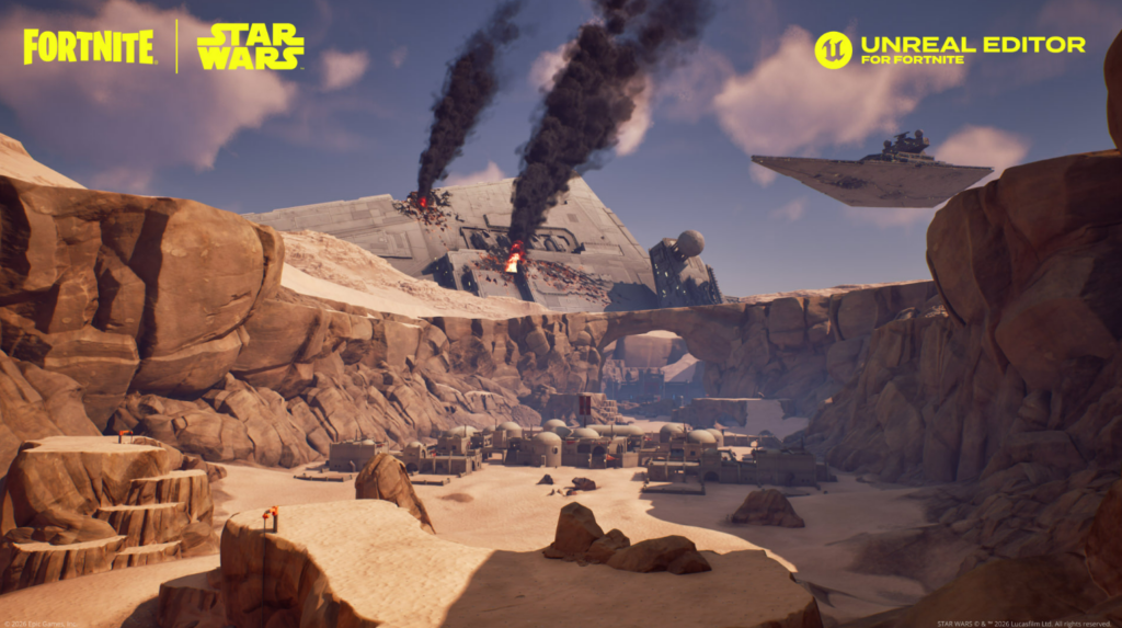 Star Wars X Fortnite UEFN