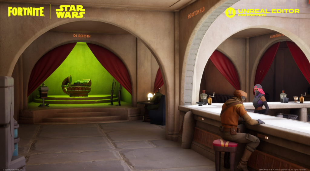 Star Wars X Fortnite UEFN