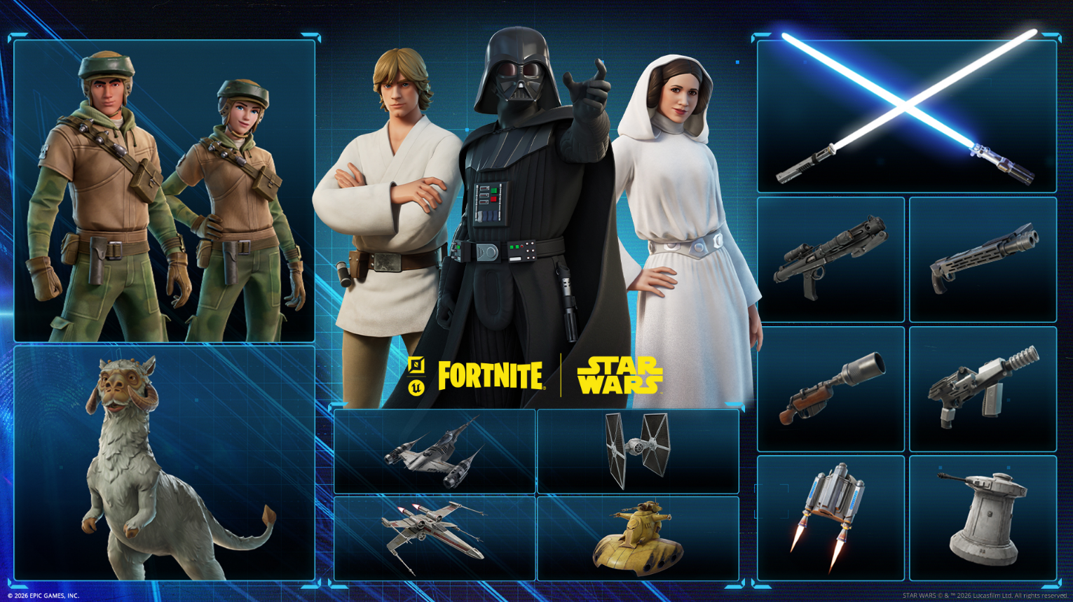 Star Wars X Fortnite UEFN