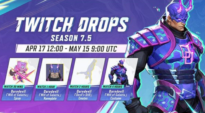 Daredevil Will of Galacta Twitch Drops