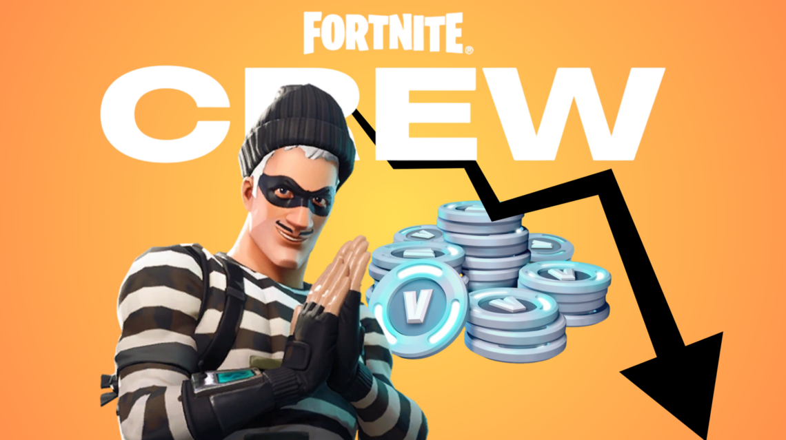 Fortnite Crew V-Bucks Kürzung ab Juni!