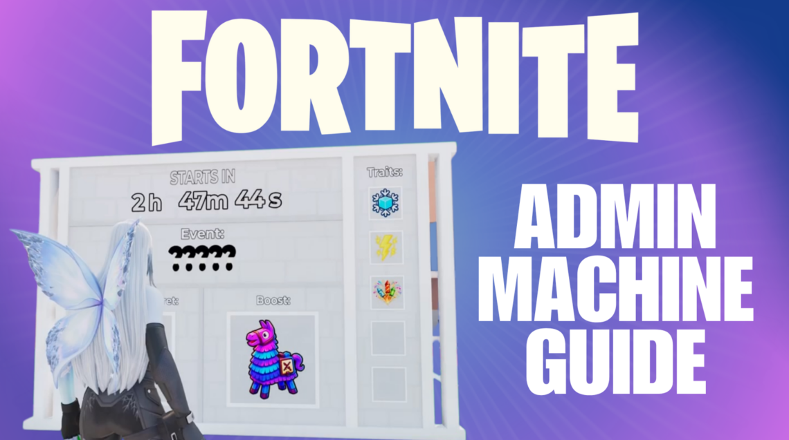 Fortnite Steal the Brainrot Admin Machine