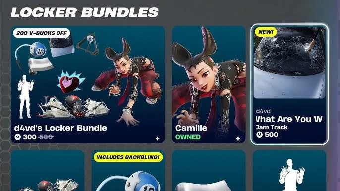 Fortnite bietet Rückerstattung für alle D4vd Items an