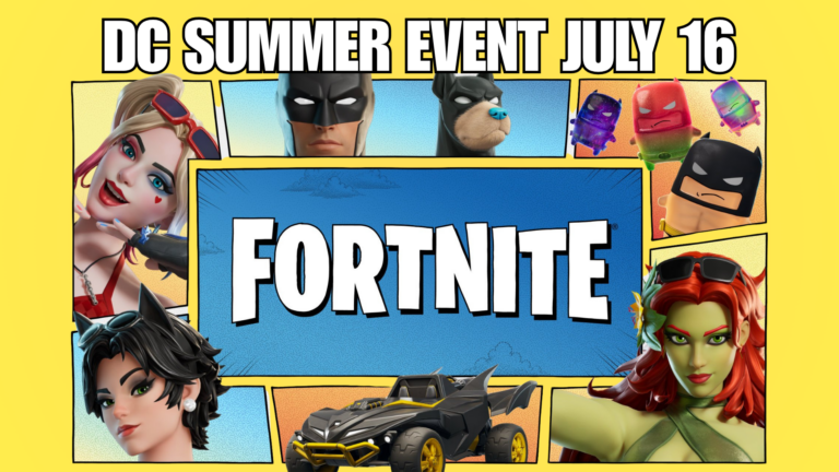 DC Summer Event Fortnite